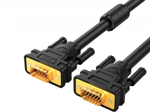 Аксессуар Ugreen VG101 VGA Male - Male Cable 10m Black 11633